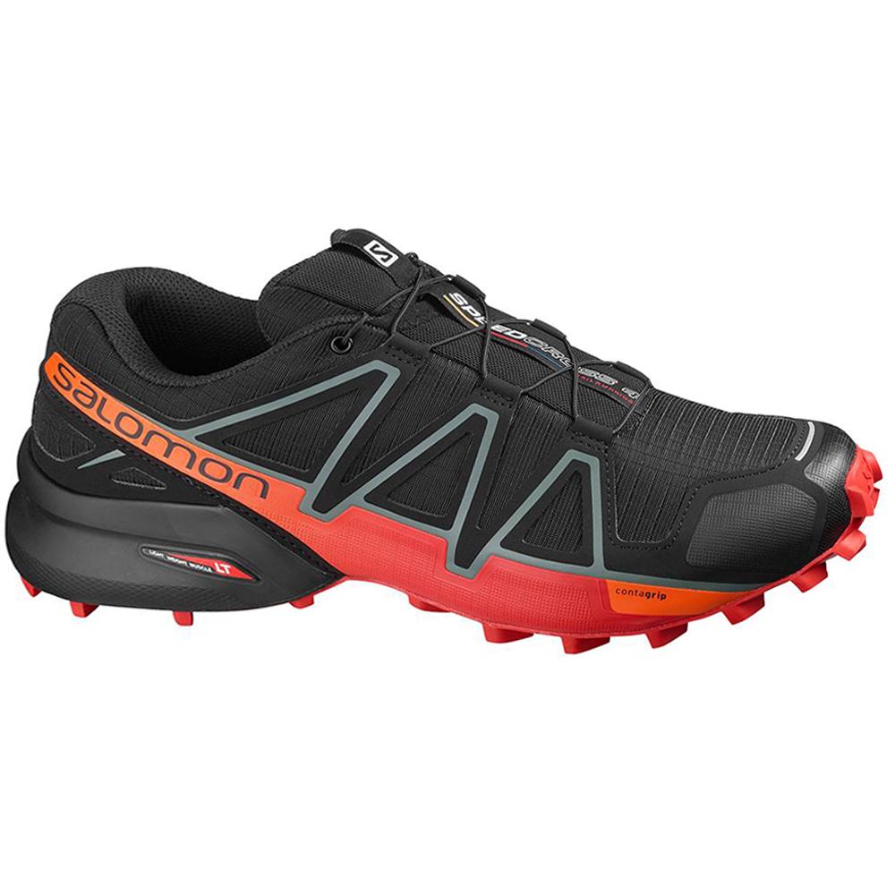 SALOMON SPEEDCROSS 4 Philippines - Men's Running Shoes - Black | 329401-CIV